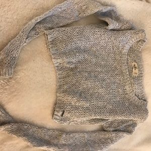 Hollister cropped sweater
